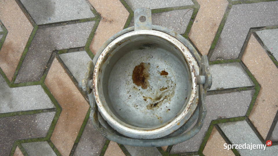 Kanka 10 l aluminiowa konwia do mleka konew Sokółka