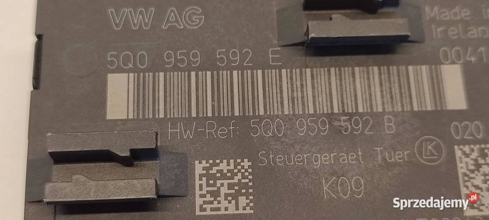 AUDI A3 8V MODUŁ DRZWI 5Q0959592E