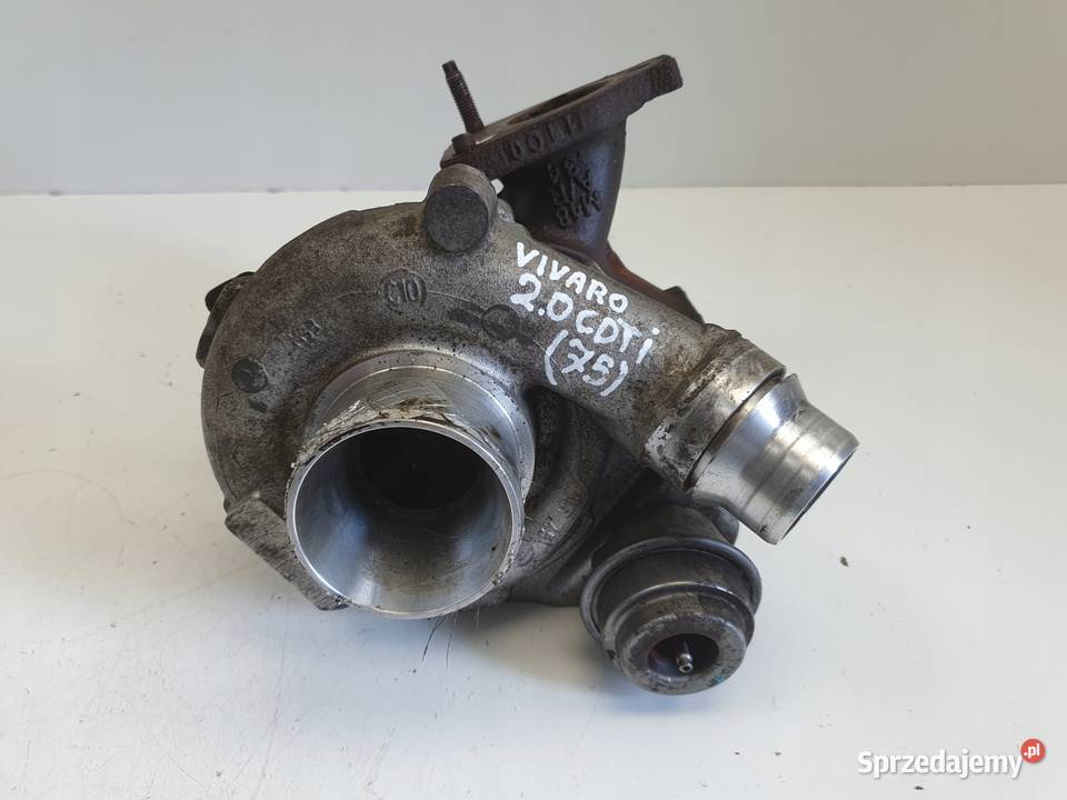 TURBOSPRĘŻARKA Opel Vivaro Trafic 20 DCI CDTI Rudka