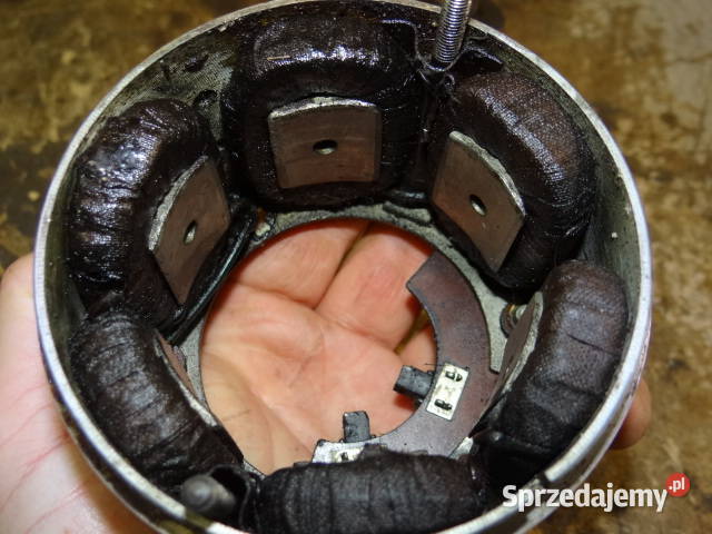 prądnica Simson AWO T 1955 org DDR Układ elektryczny, zapłon Żary