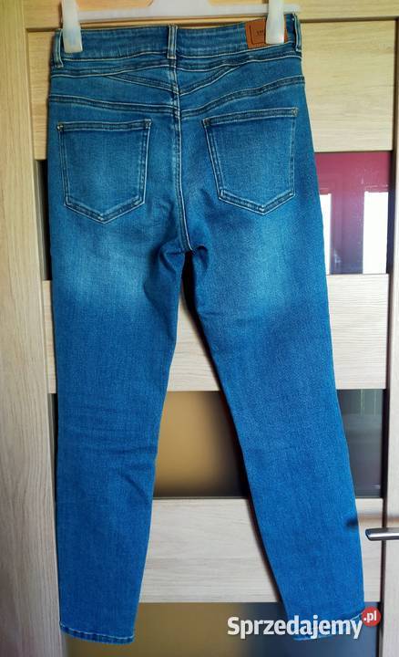 Spodnie slim z wysokim stanem łódzkie Łódź sprzedam