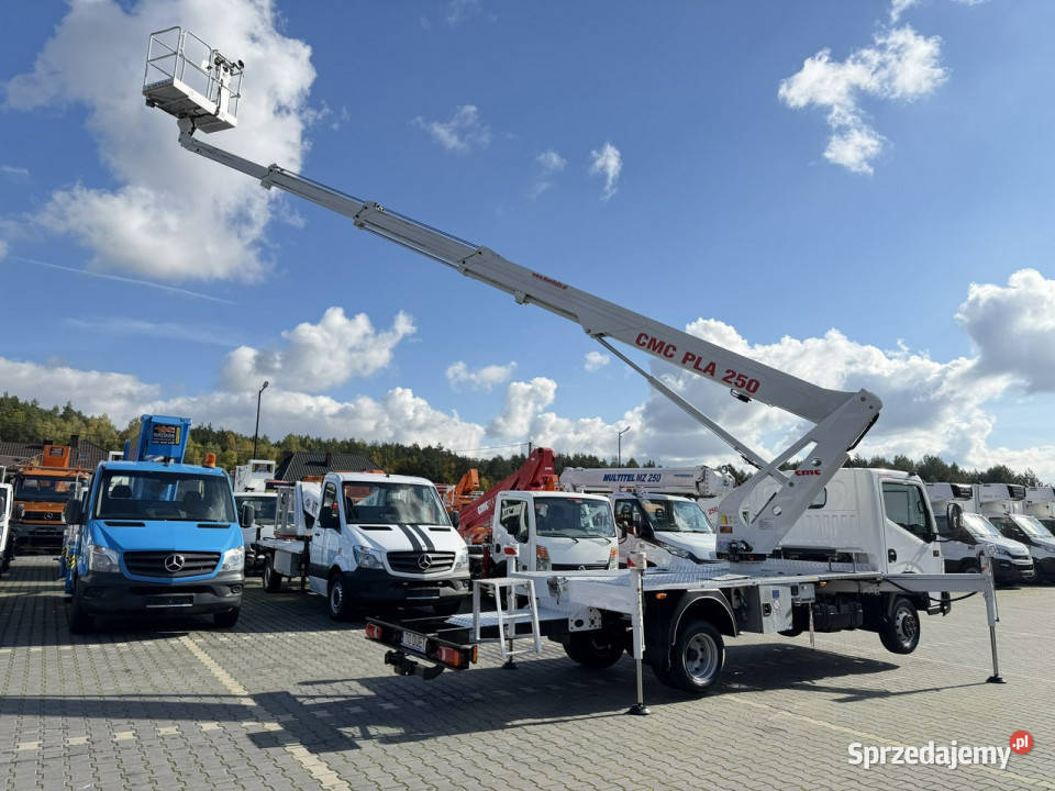 Renault Maxity Podnośnik Koszowy 25m CMC PLA 250 Widełki