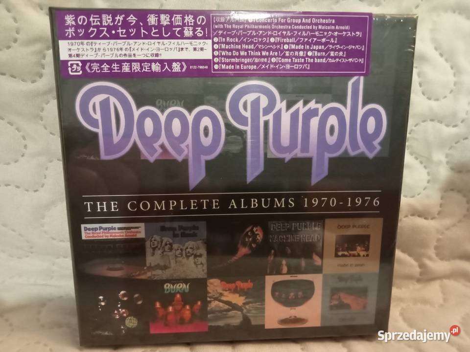 Deep Purple the complete albums 197076 rock Ząbki