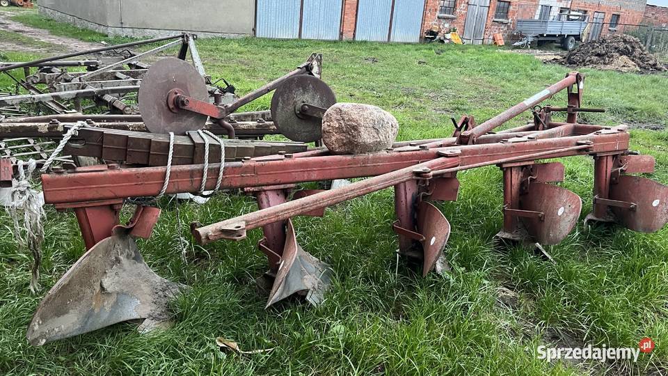 Pług unia 5 skibowy wielkopolskie Gostyń sprzedam
