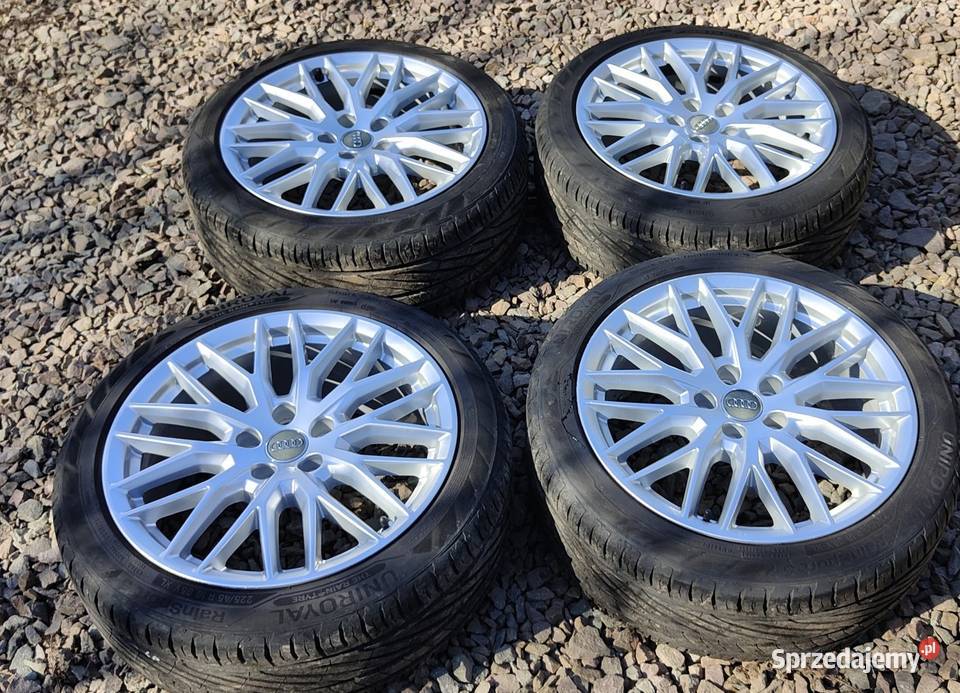 Koła 18 Audi oryginalne felgi Opony uniroya Samochodowe Wadowice