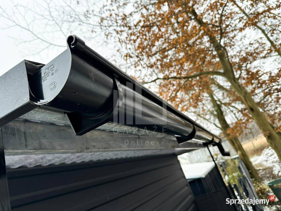 Garaż Blaszany 3x5 wiata 05x3 Rynny dach Spad w Nowy Sącz