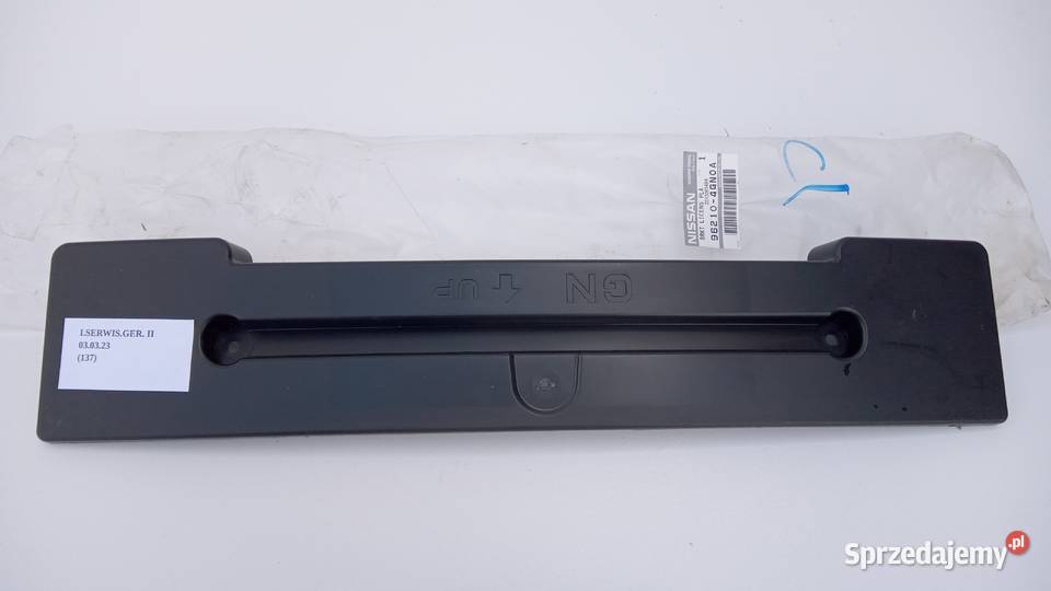 MOCOWANIE WSPORNIK TABLICY PRZÓD INFINITI Q50 osobowe Nowy Tomyśl