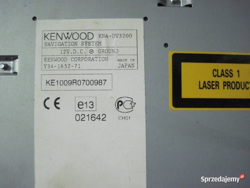 Modul nawigacji Kenwood KNATM320 i DVD KNADV Ruda Śląska