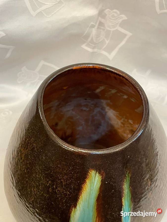 Wazon dekoracyjny Kamionka Łysa Góra proj Antyki małopolskie