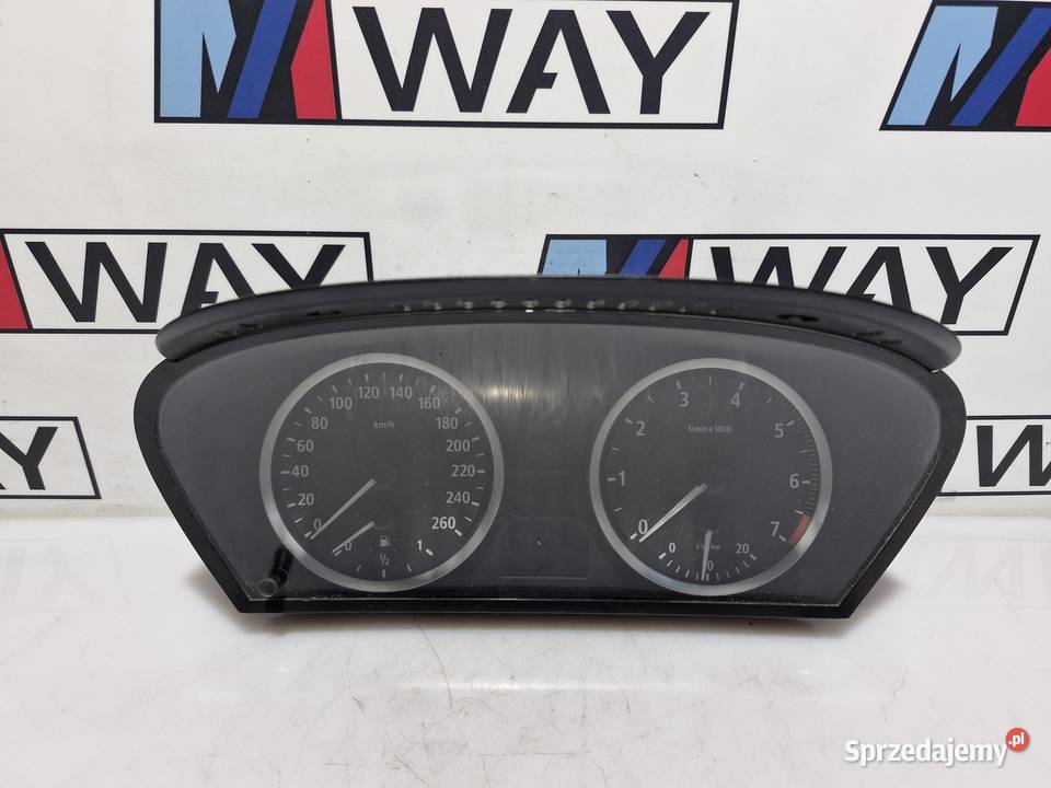 BMW E60 E61 LICZNIK ZEGARY EUROPA ORYGINAŁ osobowe sprzedam