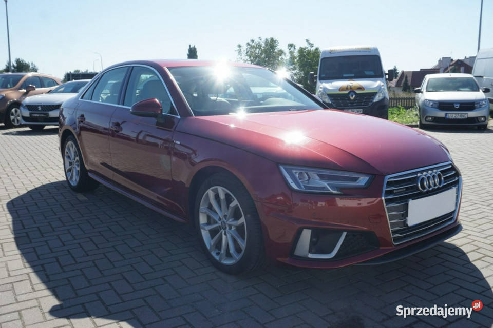 Audi A4 45 TFSI 252 AUT S Line Quattro B9 2015 lubelskie Lublin