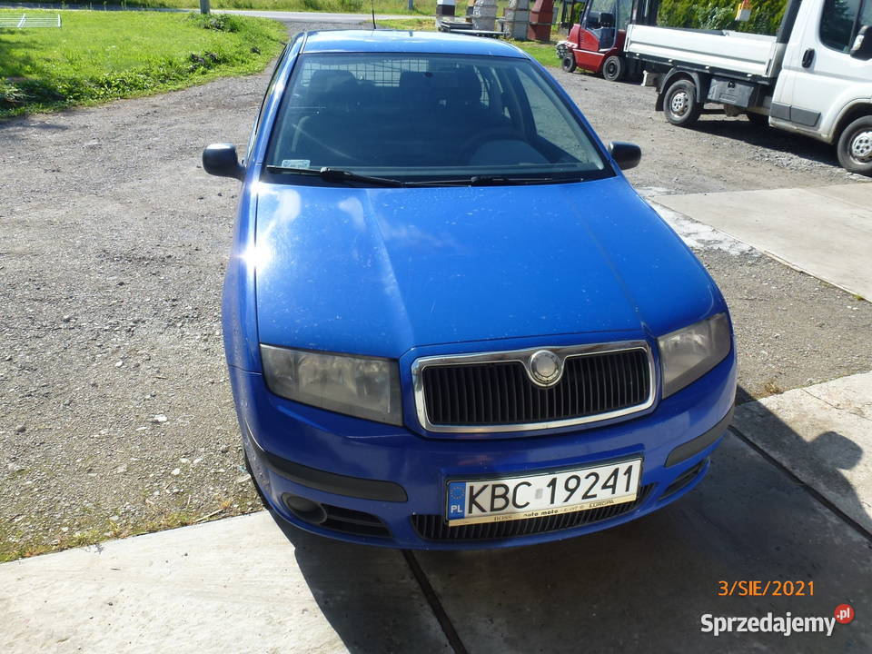 Skoda Fabia 2007 vat1 kratka faktura manualna Siedlec