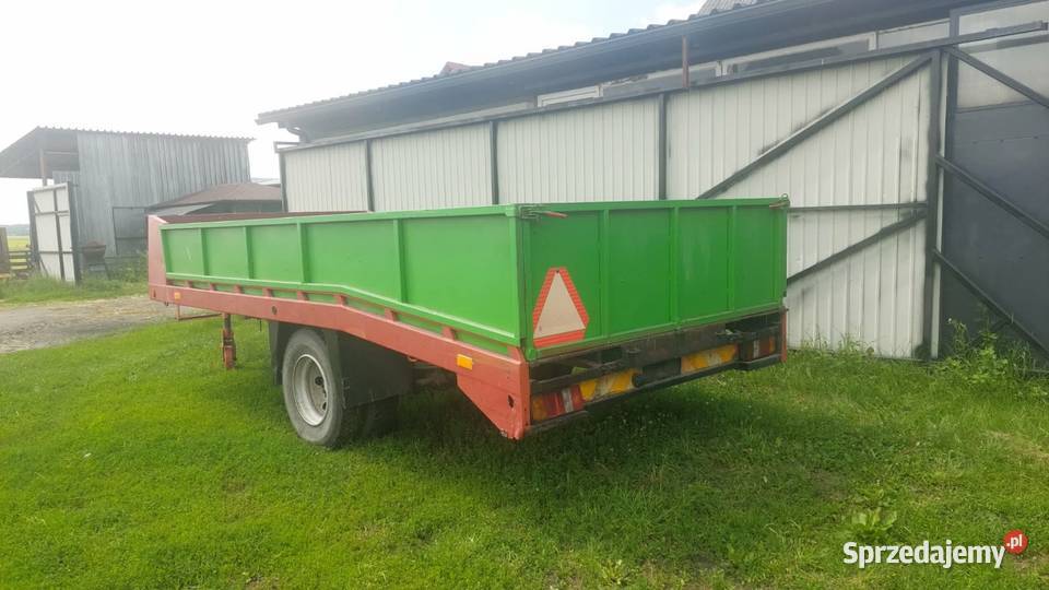 Przyczepa sztywna jednoosiowa nieuszkodzony