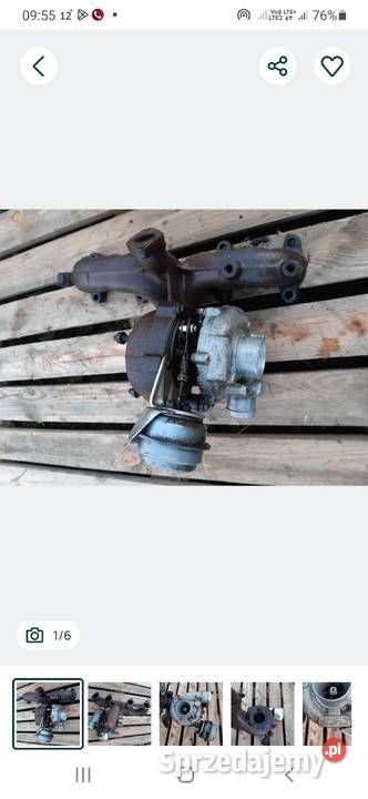 Golf IV 19 TDI Turbo Turbina Turbosprezarka osobowe Mińsk Mazowiecki
