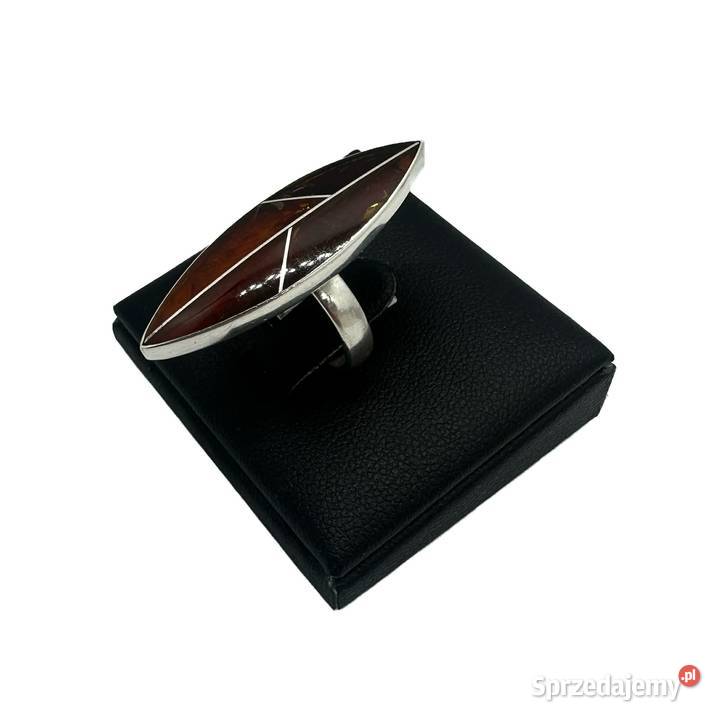 Srebrny pierścionek próby 925 535g Rozmiar 12 Pierścionki Elbląg