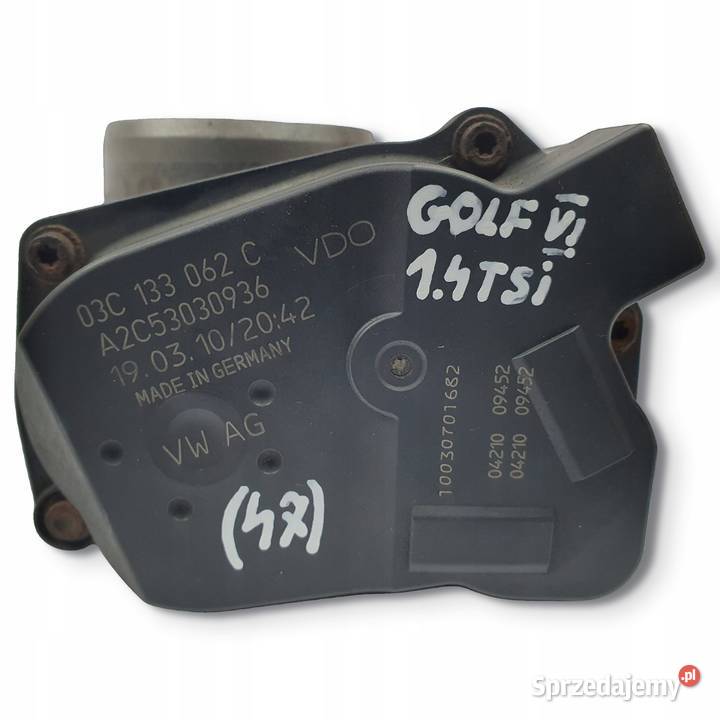PRZEPUSTNICA VW Golf VI Seat Leon II 14 TSI Chełm