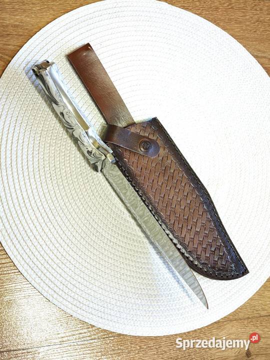 Nóż myśliwski Bowie 66Sandvik 12C2759HRC świętokrzyskie Busko-Zdrój