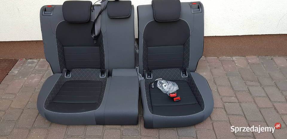 Kanapa tylna Skoda Fabia III 2014 Warszawa sprzedam