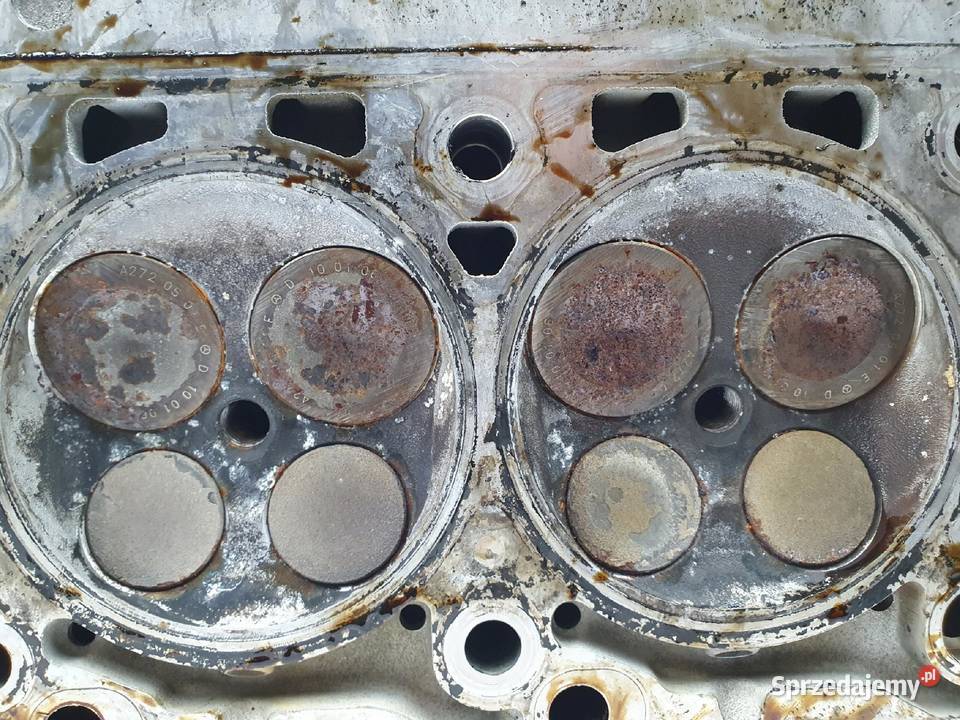 GŁOWICA CYLINDRÓW lewa Mercedes W211 35 V6 Głowice cylindrów Części samochodowe Chełm