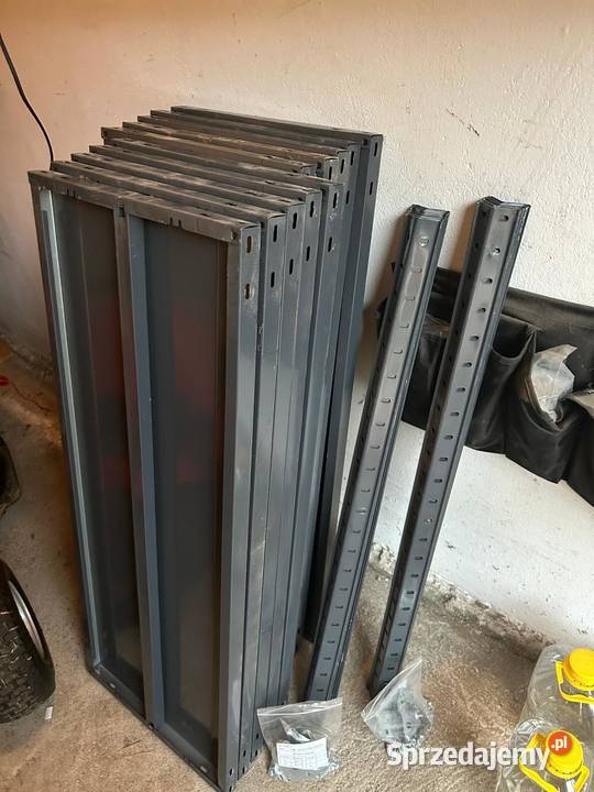 Regał metalowy skręcany 2000 x 90 x 40 5 półek Wrocław sprzedam