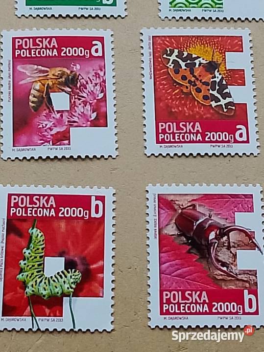 Sprzedam znaczki pocztowe kolekcjonerskie Filatelistyka Nowy Tomyśl sprzedam