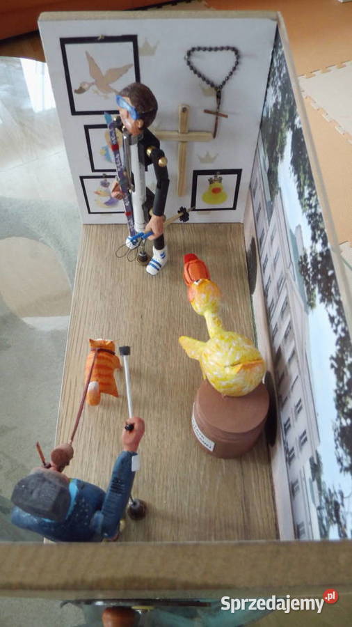 Zabawka Automata Diorama Szopka Film z działania Radzewice