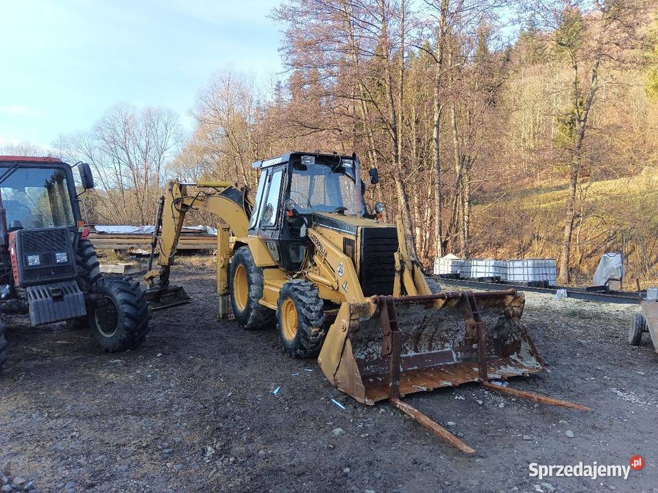 Cat 428 b koparko ładowarka śląskie Sól sprzedam