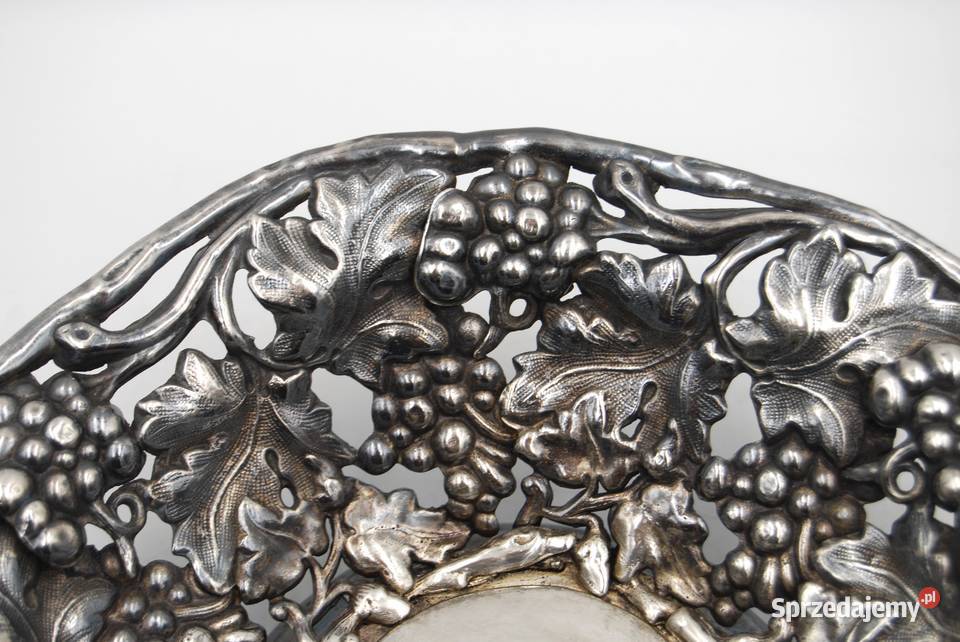 Piękna stara patera bracia Buch Warszawa 1882 r Poznań