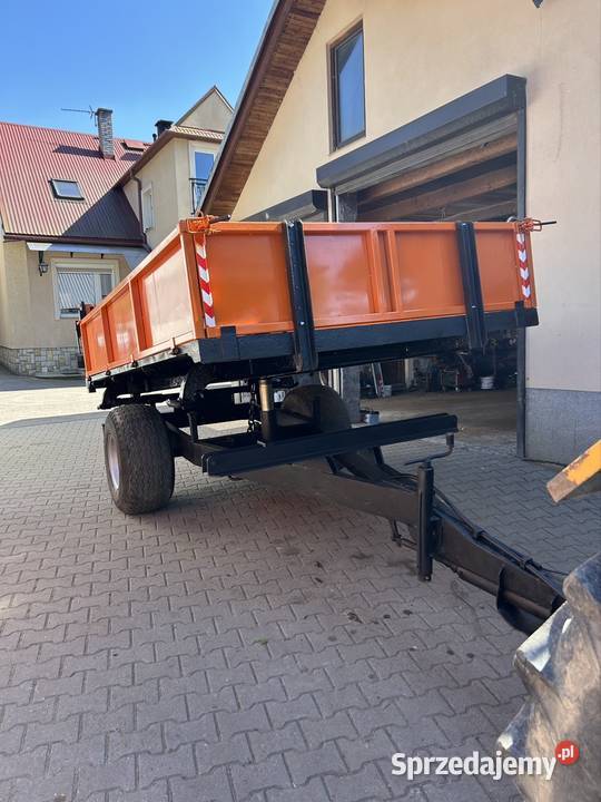 Przyczepa jednoosiowa niemiecka nieuszkodzony Jordanów