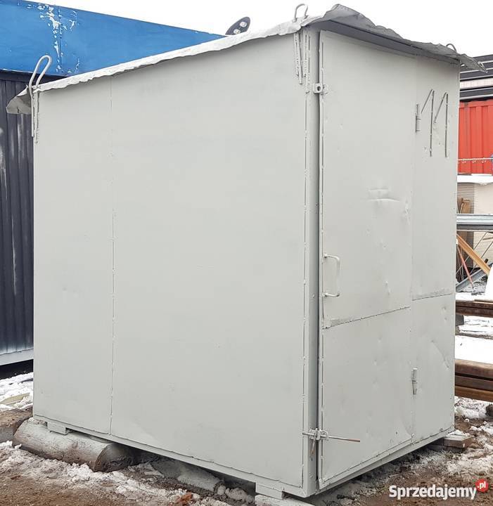 KONTENER MAŁE BIURO DYŻURKA SPRZEDAM WYNAJMĘ Somianka-Parcele sprzedam