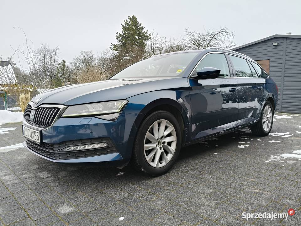 Skoda SuperB 20 TDI150Ambition salon serwis ASO kurtyny powietrzne Kocmyrzów sprzedam