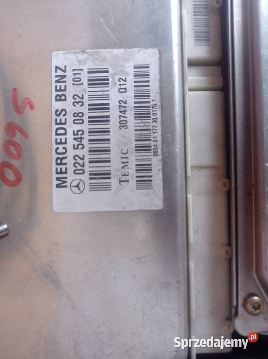 Mercedes w220 s600 sterownik komputer stacyjka Włocławek