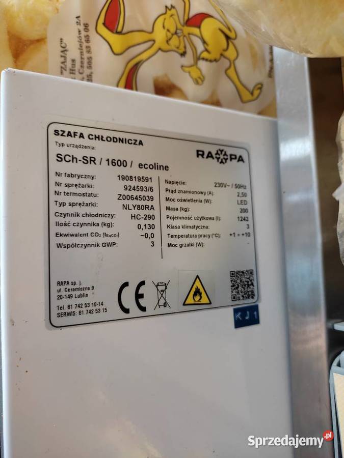 Lada lodówka chłodnicza RAPA Lubartów