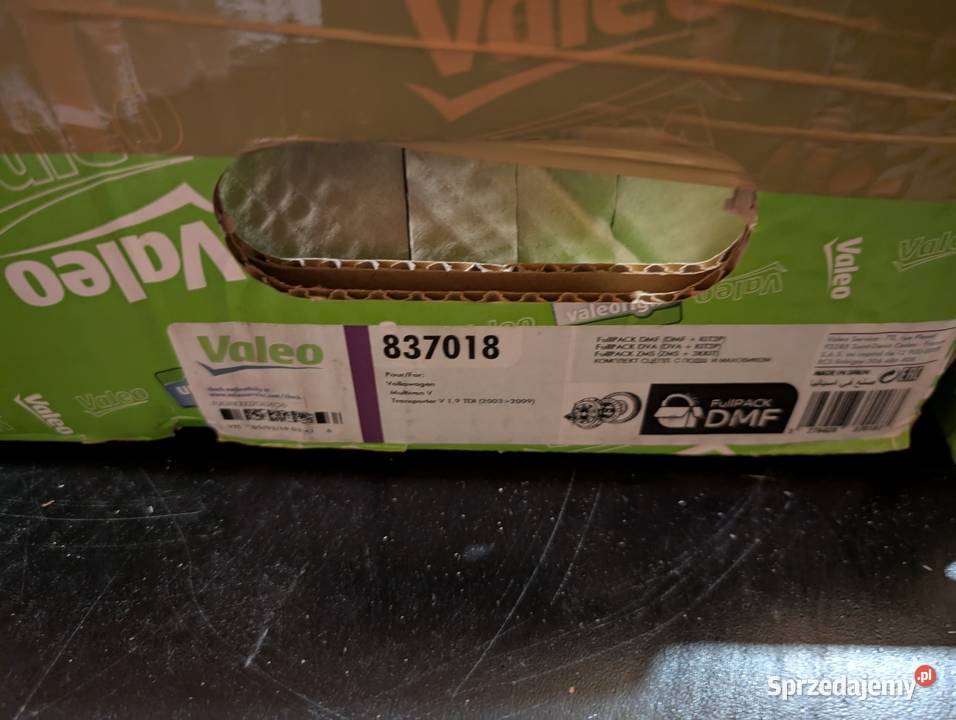Zestaw sprzęgła z kołem dwumasowym VALEO 837018 Sprzęgła i elementy Warszawa sprzedam