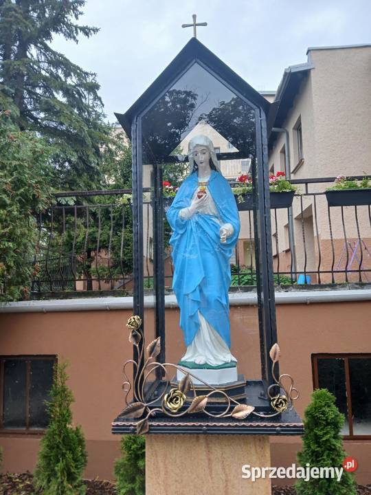 Kapliczka metalowa kapliczki przydrożne podkarpackie Łężyny