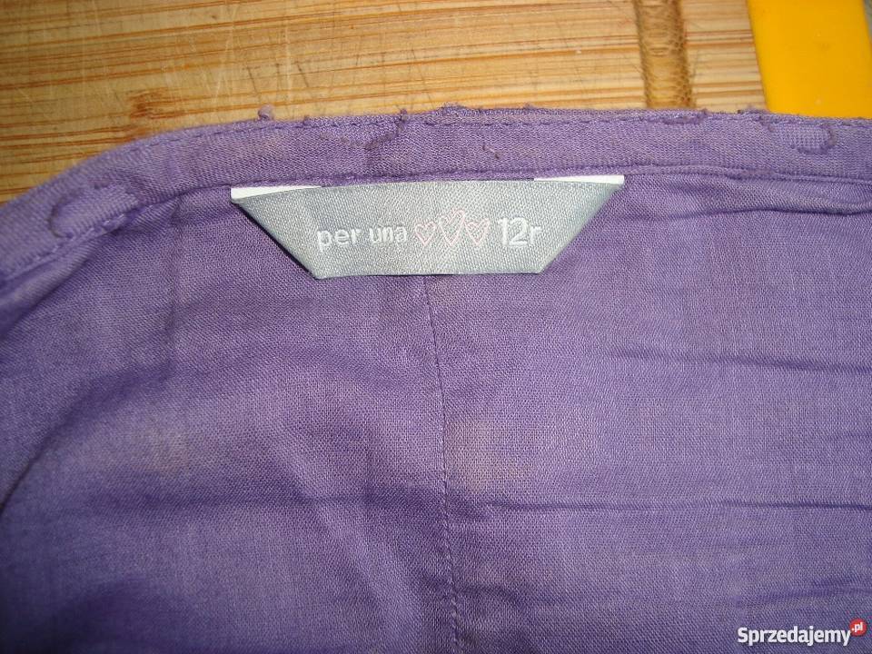 Spódnica per una fioletowa Inny materiał Ostrołęka