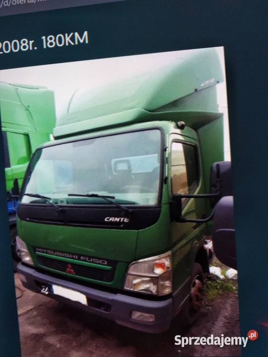 Canter Fuso 2008r 24v lewe długie lusterko łódzkie Złoczew