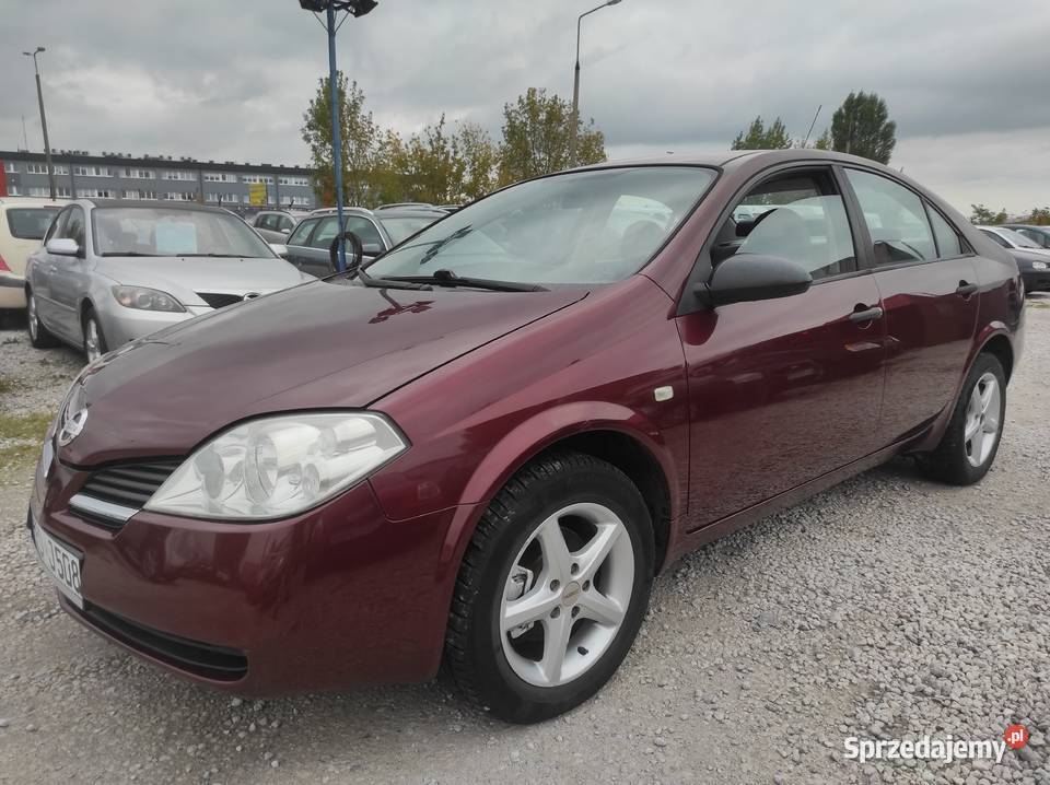 NISSAN PRIMERA 2003 R 18 BENZYNA BEZ RDZY Motoryzacja sprzedam