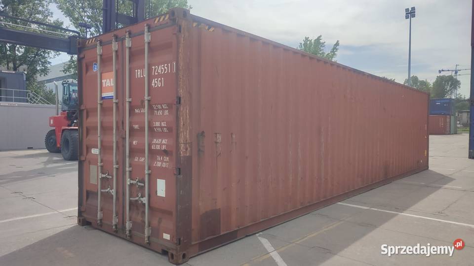 Kontener morski 12 metrowy 40 HC