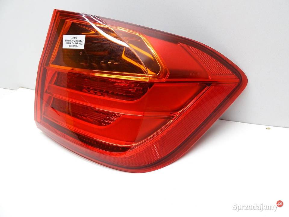 LAMPA PRAWY TYŁ PRAWA TYLNA W BŁOTNIK 7259894 osobowe sprzedam
