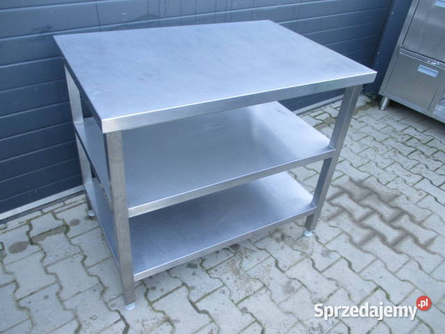 Stół Gastronomiczny Centralny Z 2 Półkami