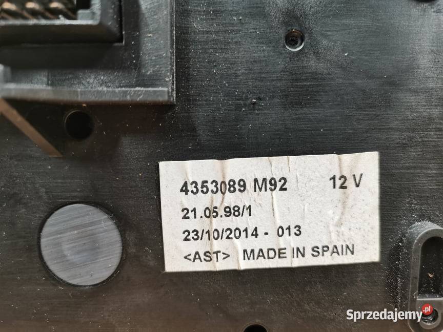 Massey Ferguson 7616 Zegary 4353089 M92 Wilkowo