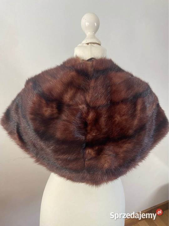 Etola bolerko narzutka z norek dolnośląskie Legnica