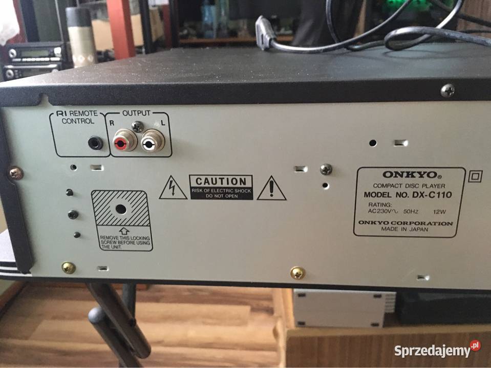 Onkyo DXC110 Odtwarzacz CD 6CD zmieniarka tacka Elektronika Bielsko-Biała