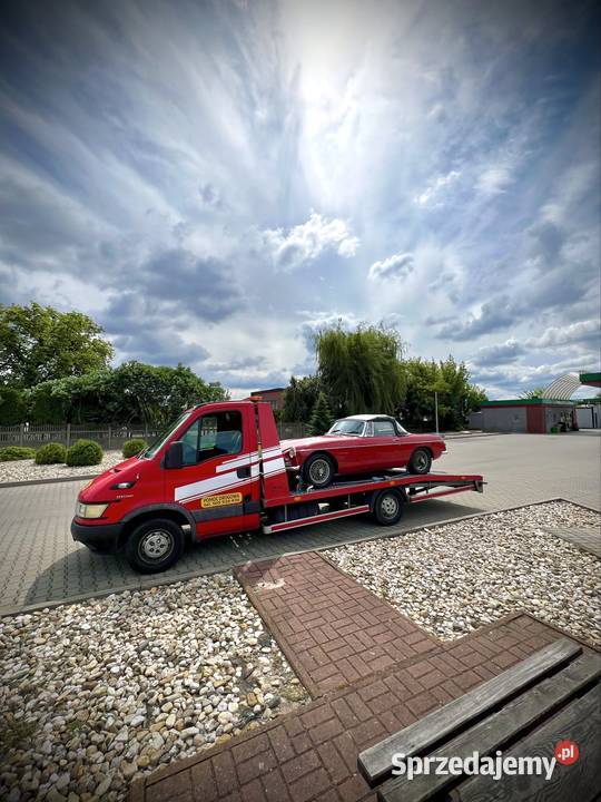 Autolaweta Iveco Daily Pomoc Drogowa laweta wielkopolskie Rawicz sprzedam