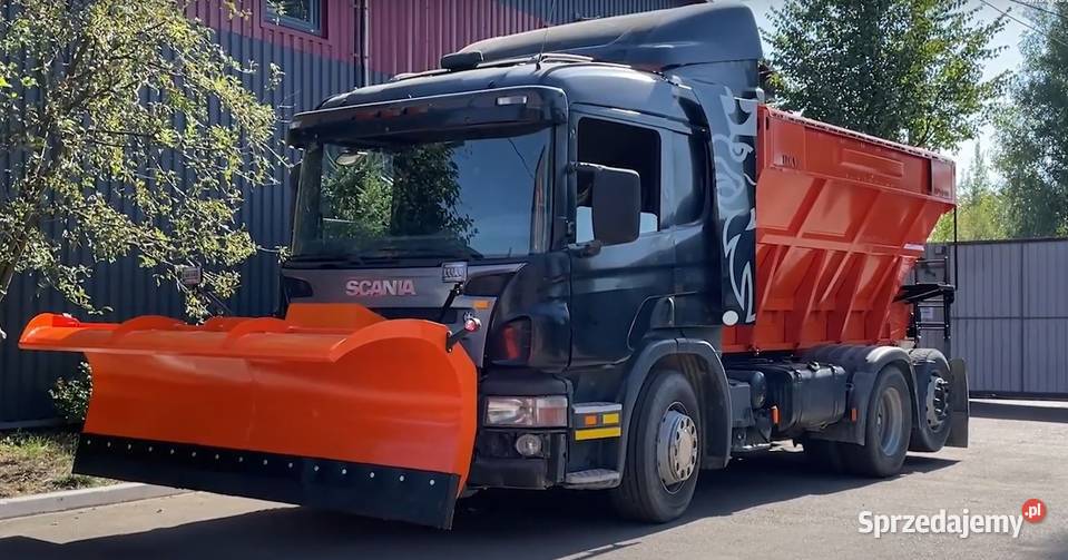 Posypywarka piasku i soli RPS6000 firmy TM TICAB Rzeszów