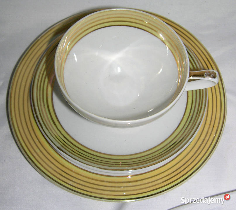 filiżanka vintage trio Hadrich und SohnD23 Porcelana i szkło Bartków