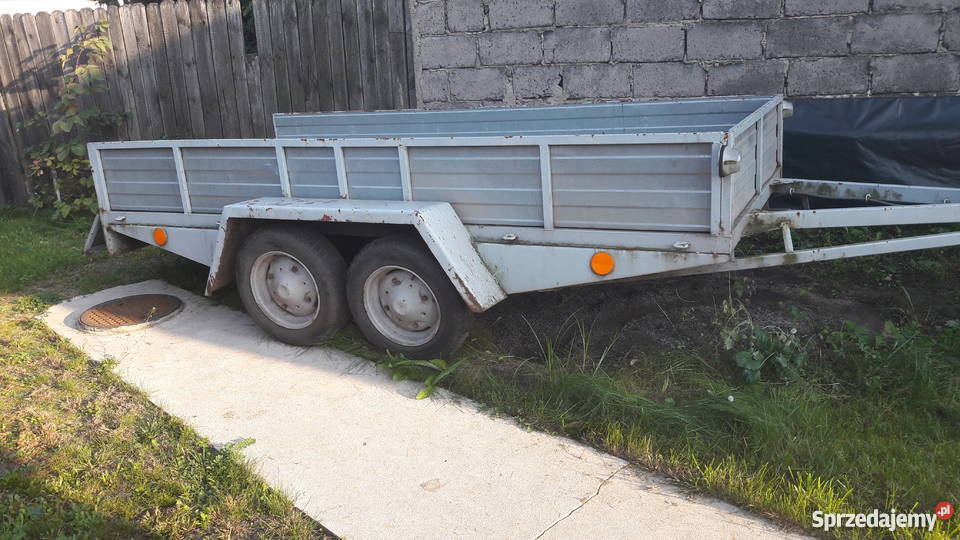 PRZYCZEPKA dwuosiowa SAM zarejestrowana Częstochowa