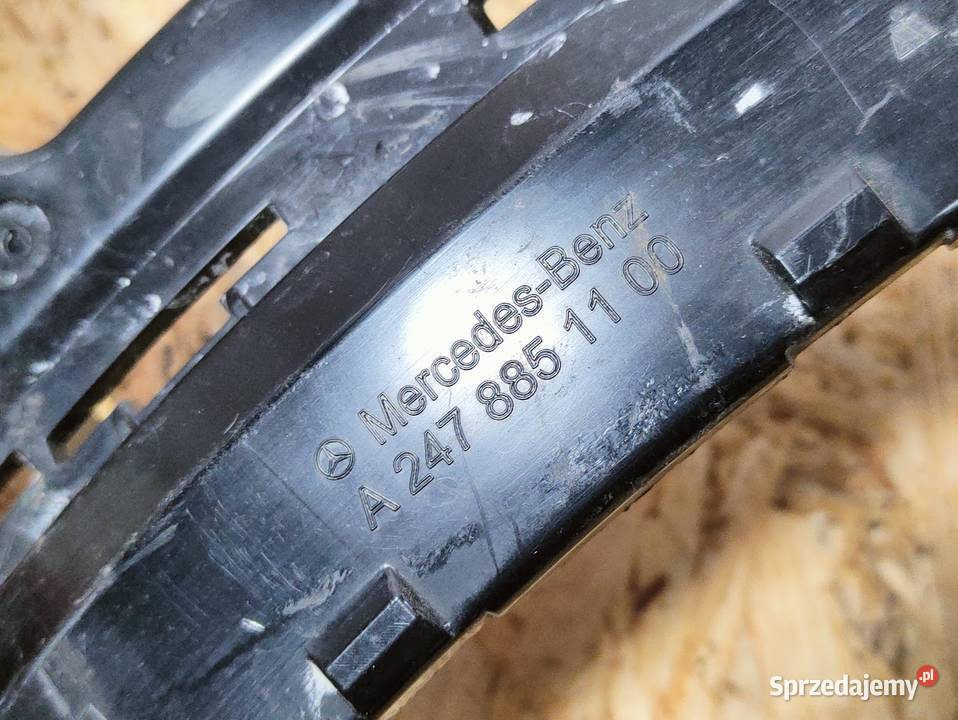 Ślizg Mocowanie Zderzaka Lewy Tył Mercedes GLA