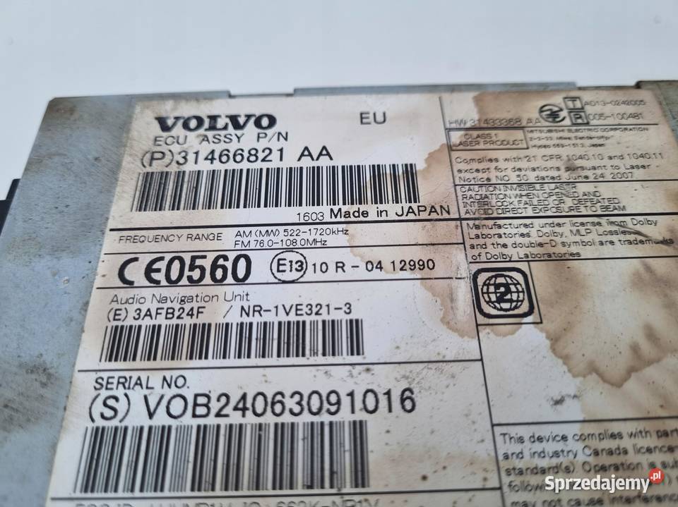 Volvo VOLVO V60 I S60 II V40 II CZYTNIK Chełm